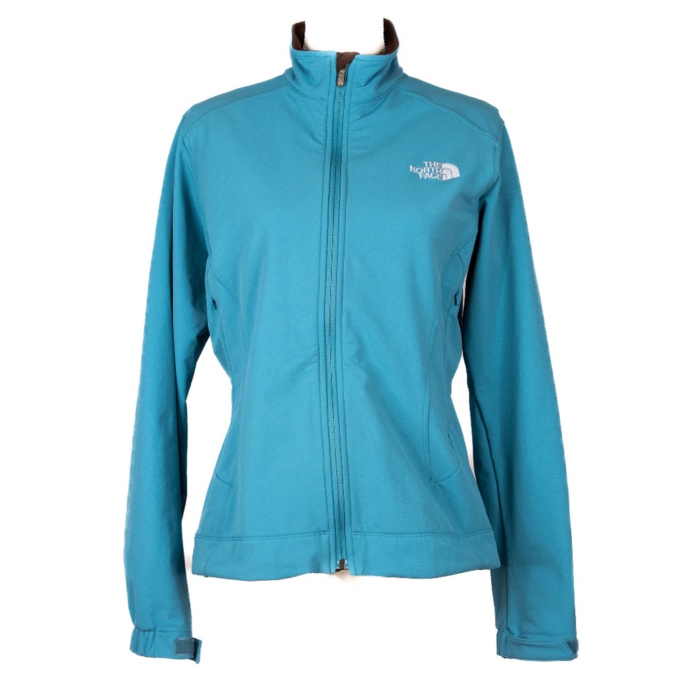 The North Face Women's Teal Ski/Snow Jacket, Size Medium, Scuba Fabric Shell